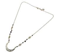 Veemoon Retro Head Chain Moon Crescent Boho Hair Accessories for Women Girls Wedding Festival Vintage Forehead Chain Jewelry