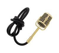 Veemoon Retro Microphone Prop Vintage Decorative Model for Photo Booth Party Decor