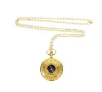 Veemoon Retro Pocket Watch with Chain Vintage Style Men Pocket Watch Present for Birthdays Anniversaries and Father Day Beautifully Crafted with Roman Numerals