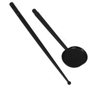 Veemoon Reusable Black Plastic Eye Occluder Set Hand Pointer for Visual and Eyesight Test Optometry Eye Exam Tool Kit