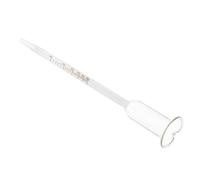 Veemoon Reusable Glass Alcohol Hydrometer for Wine Making Specific Gravity Tester Durable Transparent Design for Accurate Homebrew Spirit Measurement