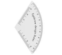 Veemoon Reusable Makeup Eyebrow Shaping Ruler with Stable Material for Precise Permanent Eyebrow Mapping for Beginners and Professionals Quick Accurate Brow Drawing Tool