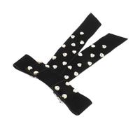 Veemoon Rhinestone Bow Hair Clip for Women Elegant White Butterfly Spring Snap Clip Comfortable Hair Accessory with Dazzling Sparkle for Brides Parties and Special Events