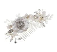 Veemoon Rhinestone Bridal Hair Comb Elegant Side Barrette for Brides Timeless Wedding Hair Accessory Durable and Sophisticated Design for Various Wedding Themes and Styles