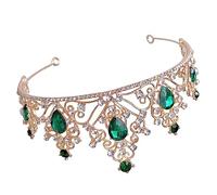 Veemoon Rhinestone Crown Tiara for Bride Elegant Headdress for Weddings Birthdays Special Occasions Sparkling Hair Accessory to Enhance Your Look