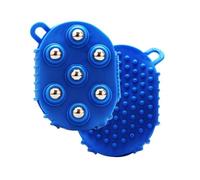 Veemoon Roller Ball Lymphatic Glove Massager, Manual Lymphatic Drainage Massage Tool Physio Hand Roller Body Massager Fascia Muscle Release - 360° Rotatable Mteal Ball - Portable Massage Full Body