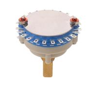 Veemoon Rotary Wafer Switch 4P3T, D-Shaft 16mm, Metal 1-Deck for Mixer