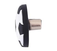 Veemoon Rubber Door Pull Handles Adorable Design 4 Pcs Football Shaped Round Cabinet Knobs Safe and Multi-Purpose for Kids Wardrobe and Drawer for Children's Rooms