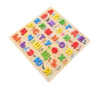 Veemoon Russian Alphabet Puzzle Montessori Wooden Board Game for Fine Motor Skills Development Sturdy Construction for Preschool Learning Easy to Store and Travel