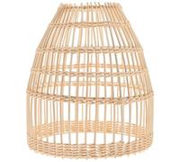 Veemoon Rustic Rattan Hanging Light Cover with Decorative Diffused Lighting and Easy to Use Features, Simple Style Lamp Shade Suitable for Different Places and Home