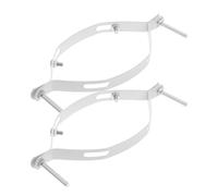 Veemoon Rv Pole Mount Bracket Iron Sheet Lamp Pole Installation Hoop for Solar Light Outdoor Use Easy Installation and Versatile Compatibility with Lamp Post