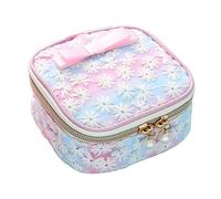 Veemoon Sanitary Napkin Storage Bag Travel Size Toiletries Organizer Mesh Bag Toiletry Hanging Embroidered Portable Cosmetics