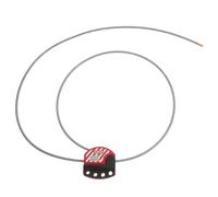 Veemoon Security Cable with Vinyl Coating Lockout Tagout Security Cable, 6mm 304 Stainless Steel, 1.8m, Adjustable Safety Lock for Industrial Safety Applications