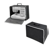 Veemoon Sewing Machine Cover Oxford Cloth Handbag Style Sewing Machine Zipper Bag for Brother Singer Use at Home Craft