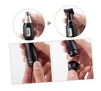 Veemoon Side Hair Trimmer Nose and Beard Trimmer for Men Cleaning System and Ergonomic Design for Faster Hair Trimming at Home Travel