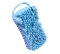 Veemoon Silicone Bath Brush Comfortable Bathing with Hook Double-Sided Design for Body and, Suitable for Sensitive Skin for Shower Time and Bedroom Use