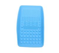 Veemoon Silicone Makeup Brush Cleaning Mat with Hand Held Design for Cleaning more Than One Brush the Same Time for Home and Travel Use
