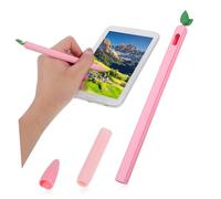 Veemoon Silicone Pen Cover Sleeve for Apple Pencil Gen Protective Grip Case Compatible Electronic Pencil Accessories for Office School Use