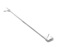 Veemoon Silver Foldable Grab Tool Stainless Steel Grabber Clamp Assisting The Elderly Reaching Aid for Home Use
