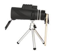 Veemoon Single-tube Telescope High-transparency Plastic Monocular Portable with Tripod and Phone Holder 40x60 Compact and Lightweight Design for Bird Watching and Concerts