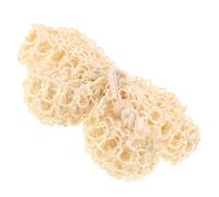 Veemoon Sisal Bath Foaming Ball Exfoliating Shower Ball for Adults with Dead Skin Removal and Impurity Cleansing, Beige Natural Body Sponge for Shower and Bath Use