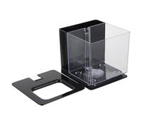 Veemoon Small Acrylic Fish Tank for Breeding Small Fish and Fry Hatching with Water Changing Function for Desktop of Your Home and DIY Micro Landscapes