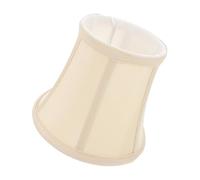 Veemoon Small Beige Fabric Lamp Shade Barrel Design, 30mm Diameter Clip-on Lampshade for Table and Floor Lamps, Replacement Rectangular Light Shade Suitable for Living Room and Bedroom