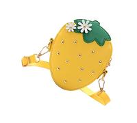 Veemoon Small Coin Purse Across Body Bag for Women Strawberry Coin Bag Boys and Girls Satchel Simple Wallet