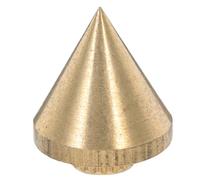 Veemoon Small Copper Cone Plumb Physics Experiment Tool, Gravity Weight for Flat Throw, Middle School Science Teaching Equipment for Gcse Maths and Physics Lessons