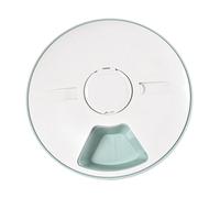 Veemoon Smart Automatic Pet Feeder with Timer and Music Reminder Detachable Dog Food Storage Bowl Easy-clean Pet Feeding Plate for Cats and Dogs Non-breakable Design Portion Control