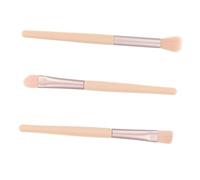 Veemoon Soft Hair Makeup Brush Set for Women Loose Powder Blush Eyeshadow Brushes Easy Clean Face Beauty Tools for Personal and Professional Use Light Pink