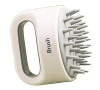 Veemoon Soft Silicone Hair Scalp Massage Brush for Deep Cleanse, Handheld Abs Shampoo Brush with Excellent Softness, for Outdoor and Traveling Use