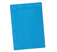 Veemoon Soldering Mat Heat Resistant Workbench Protector for Computer Soldering Pad with Magnetic Sections for Efficient Organization