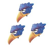 Veemoon Steampunk Leather Bird Beak Mask for Cosplay - Unique Hawk Doctor Costume Accessory - Perfect for Halloween Parties and Themed Events One Size Fits All