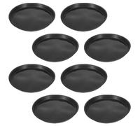 Veemoon Stepping Stone Molds with Reusable Sturdy Paver Molds Round 8pcs Plastic Concrete Easy Garden Path Creation for Patio Walkway and Neighborhood Green Spaces for Backyard