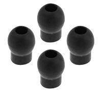 Veemoon Stethoscope Ear Tips PVC Replacement Earbuds Soft Sealing Comfortable Fit Medical Professionals 4Pcs Black