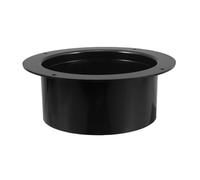 Veemoon Straight Pipe Flange Connector for Heating Cooling Ventilation Systems Round Duct Coupling with Noise Reduction Easy Install Secure Airflow Seal for HVAC Fans