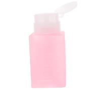 Veemoon Stylish Nail Polish Remover Pump Bottle Chic Liquid Storage Container for Makeup Remover Travel-friendly and Easy Grip Design for Daily Use and Home Organization