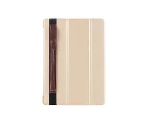 Veemoon Stylus Pen Cover for Pencil Generation Leather Pencil Holder with Elastic Belt Clip Protective Capacitive Stylus Case for Touch Screens Coffee Color Travel-Friendly Design