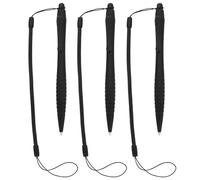 Veemoon Stylus with Spring Tether, 3pcs Portable Elastic String Stylus Pen Scratch Proof Touch Pen Tip High Sensitivity Precision Capacitive Screen Draw Pencil Resistive Phone Computer Tablet, Style 1