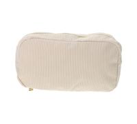 Veemoon Sundries Bag Large Capacity Travel Makeup Pouch for Skincare and Toiletries Portable and Stylish Design for Women Go Use Corduroy Finish