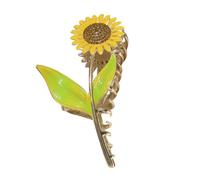 Veemoon Sunflower Hair Claw Clip Floral Design Jaw Clip for Thick Hair Stylish Ponytail Holder for Women for Any Occasion