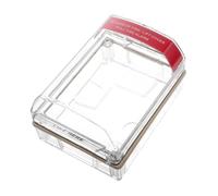 Veemoon Switch Protection Cover Fire Emergency Panel Protector Manual Reset Protector Full Coverage Outdoor Switch Guard Cover for Alarm Buttons