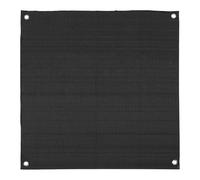 Veemoon Target Backstop Net 2mm Thick Black Panel - Reinforced Outdoor Arrow Catch Net for Compound and Recurve Safety, Range-grade Shooting Curtain for Target Practice