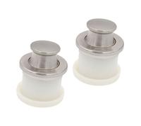Veemoon Telescopic Spring Cabinet Pull Handles Zinc Alloy and Plastic 2pcs with Hidden Practical Design, Suitable for Wardrobes and Cabinets in Dorm Or Office