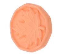 Veemoon Terracotta Brown Sugar Saver Disc Reusable Softener for Food Storage Containers Moisture Keeper Designed to Keep Brown Sugar Fresh and Soft Easy to Use with Maple Leaf Design