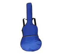 Veemoon Thick Padding Guitar Bag for Classic and Electric Guitars with Adjustable Shoulder Strap and Tearproof Oxford Cloth, Waterproof Soft Backpack for Gig and Commute, Blue Exterior