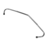 Veemoon Thick Stainless Steel Cow Kick Stopping Stick, Anti-Kick Metal Rod Livestock Clamp for Veterinary Use, Convenient Rod for Cattle Postpartum Protection