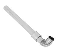 Veemoon Thickened Stainless Steel Chimney Flue with Elbow and Straight Tube High Temperature Resistant Stove Pipe for Wood Stove Boiler Fireplace Indoor Ventilation Durable and Easy to