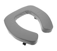 Veemoon Toilet Seat Riser Cushion Soft Padded Thickened Waterproof Bathroom Seat Pad with Hook and Loop Strap Height Increasing Mat for Seniors and Disabled